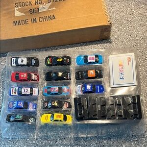 Vintage 1991 NASCAR Die-Cast Toy Car Set - Racing Champions